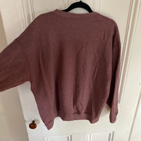 DUSTY ROSE COLOURED NOVA SCOTIA CREW NECK - Picture 2 of 2